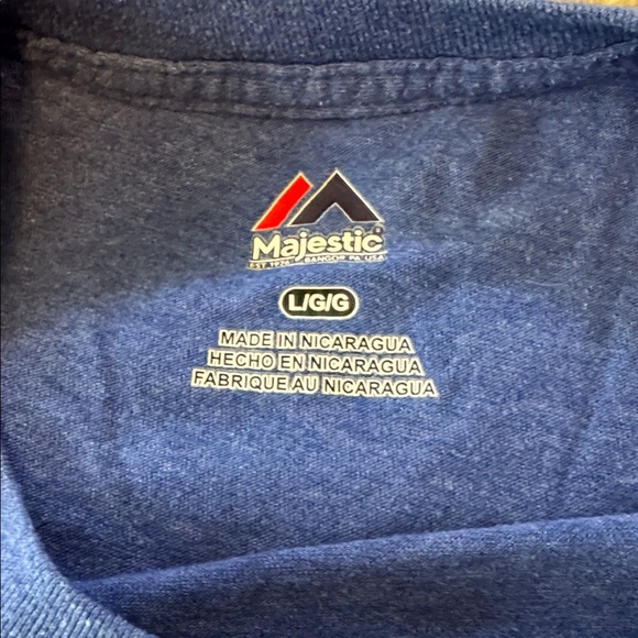 Men’s Majestic Kansas Royals Blue Graphic Tee - Picture 2 of 4